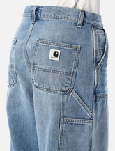 Pantaloni Brandon double knee in denim Camano di Carhartt WIP -  | Spazio Pritelli