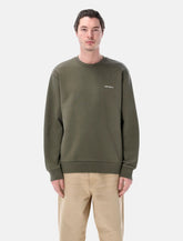 Carhartt WIP Script Embroidery cotton sweatshirt -  | Spazio Pritelli
