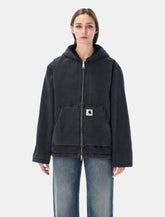 Carhartt WIP woman's Mitch canvas hoodie jacket -  | Spazio Pritelli