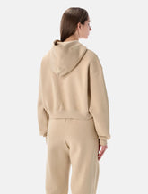 Felpa corta oversize serafino con cappuccio di Nike -  | Spazio Pritelli