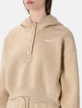 Felpa corta oversize serafino con cappuccio di Nike -  | Spazio Pritelli