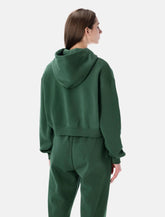 Felpa corta oversize serafino con cappuccio di Nike -  | Spazio Pritelli
