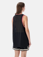 Jordan Brooklyn mesh tank top -  | Spazio Pritelli