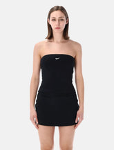 Nike fitted bandeau top with logo -  | Spazio Pritelli