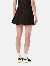 Adidas Originals pleated twill sport skirt -  | Spazio Pritelli