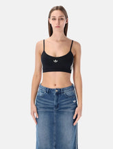 Adidas Originals black 3-stripes bralette -  | Spazio Pritelli