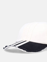 Y-3 Stripes off-white cap -  | Spazio Pritelli