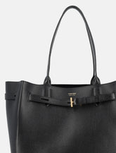 Mini T Medium Leather Tote Bag Tom Ford -  | Spazio Pritelli