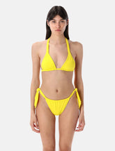 Let’s Swim triangle bikini top -  | Spazio Pritelli