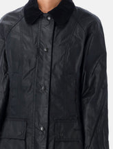 Barbour black Beadnell wax jacket -  | Spazio Pritelli