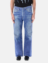 Our Legacy Third Cut straight-leg jeans in Digital Blue Aurora Print -  | Spazio Pritelli