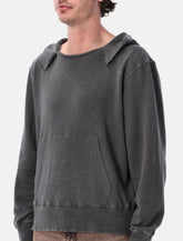 Our Legacy Relic washed black hoodie -  | Spazio Pritelli