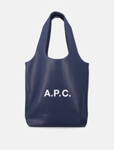 A.P.C. Ninon black small faux leather tote -  | Spazio Pritelli