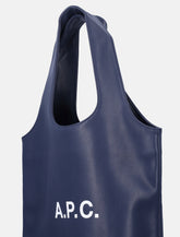 A.P.C. Ninon black small faux leather tote -  | Spazio Pritelli