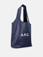A.P.C. Ninon black small faux leather tote -  | Spazio Pritelli