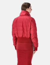 Moncler Rick Owens Giacca Croppata Rossa -  | Spazio Pritelli