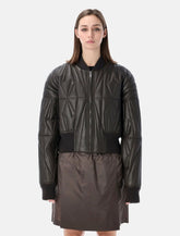 Moncler Rick Owens Giacca Intrecciata Geocamo Corta -  | Spazio Pritelli