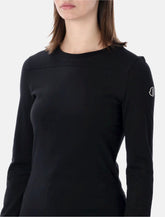 Moncler Rick Owens Long Sleeve Knit Tee Knitted Girder Black -  | Spazio Pritelli
