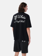 Off-White black Script t-shirt -  | Spazio Pritelli