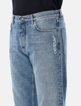 Off-White Jean Half Arrow Slim Relaxed Fit Mens Edition Lux -  | Spazio Pritelli