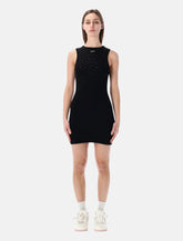 Off-White Swarovski rib mini dress -  | Spazio Pritelli