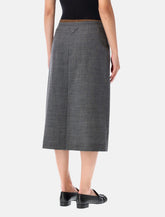 Prada wool midi skirt -  | Spazio Pritelli