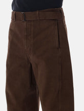 Lemaire Twisted Belted twill pants -  | Spazio Pritelli