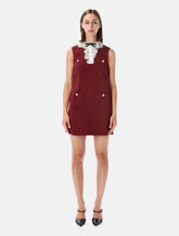 Self-Portrait crepe mini dress -  | Spazio Pritelli