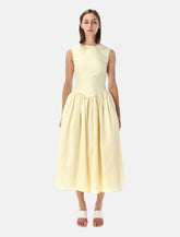 Self-Portrait taffeta collared midi dress -  | Spazio Pritelli