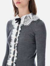 Self-Portrait lace knit cardigan -  | Spazio Pritelli