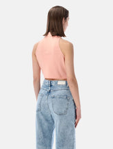 Lacoste cropped cotton polo top -  | Spazio Pritelli