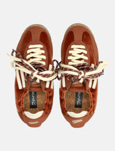 Puraai 6.02 Panther velvet sofa sneakers -  | Spazio Pritelli
