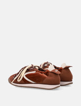 Puraai 6.02 Panther velvet sofa sneakers -  | Spazio Pritelli