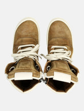 Rick Owens Temple woman's Geobasket brown and milk -  | Spazio Pritelli