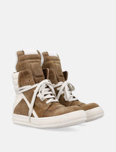 Rick Owens Temple woman's Geobasket brown and milk -  | Spazio Pritelli