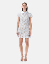 Self-Portrait guipure lace mini dress -  | Spazio Pritelli