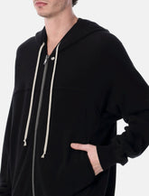 Rick Owens zipped windbreaker hoodie -  | Spazio Pritelli