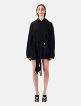 MM6 Maison Margiela hooded sweatdredd with gloves -  | Spazio Pritelli