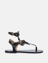 Isabel Marant Eveen flat leather thong sandals -  | Spazio Pritelli