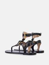 Isabel Marant Eveen flat leather thong sandals -  | Spazio Pritelli