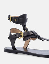 Isabel Marant Eveen flat leather thong sandals -  | Spazio Pritelli