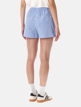 Sporty & Rich blue striped boxer shorts -  | Spazio Pritelli
