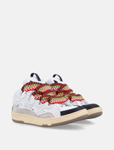 Lanvin Curb leather woman's sneakers -  | Spazio Pritelli