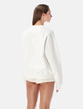 Sporty & Rich J’adore white sweatshirt -  | Spazio Pritelli