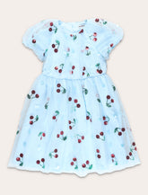 Self-Portrait cherry sequin girl's dress -  | Spazio Pritelli