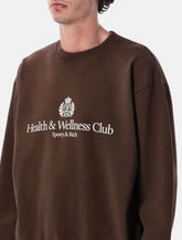 Sporty & Rich H&W Crest crewneck sweatshirt -  | Spazio Pritelli