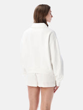 Sporty & Rich NY Crest polo sweatshirt - white -  | Spazio Pritelli