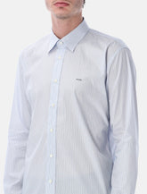 Prada striped poplin shirt -  | Spazio Pritelli
