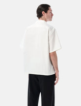 Prada Shirt Look 1 Wave Print White -  | Spazio Pritelli