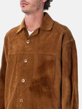 Ami Paris suede goatskin overshirt -  | Spazio Pritelli